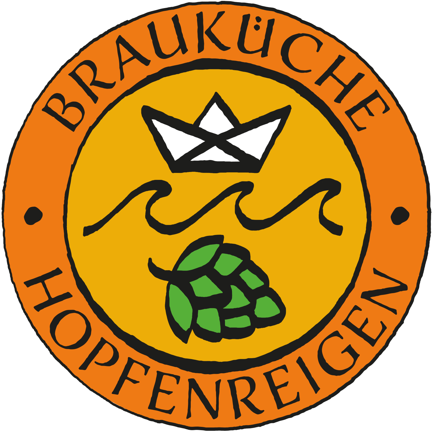 Logo Brauküche Hopfenreigen
